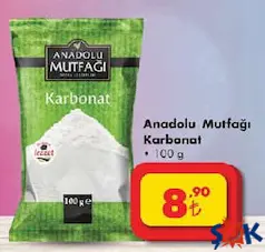 ANADOLU MUTFAĞI KARBONAT 100 G fiyat ve kampanya bilgisi